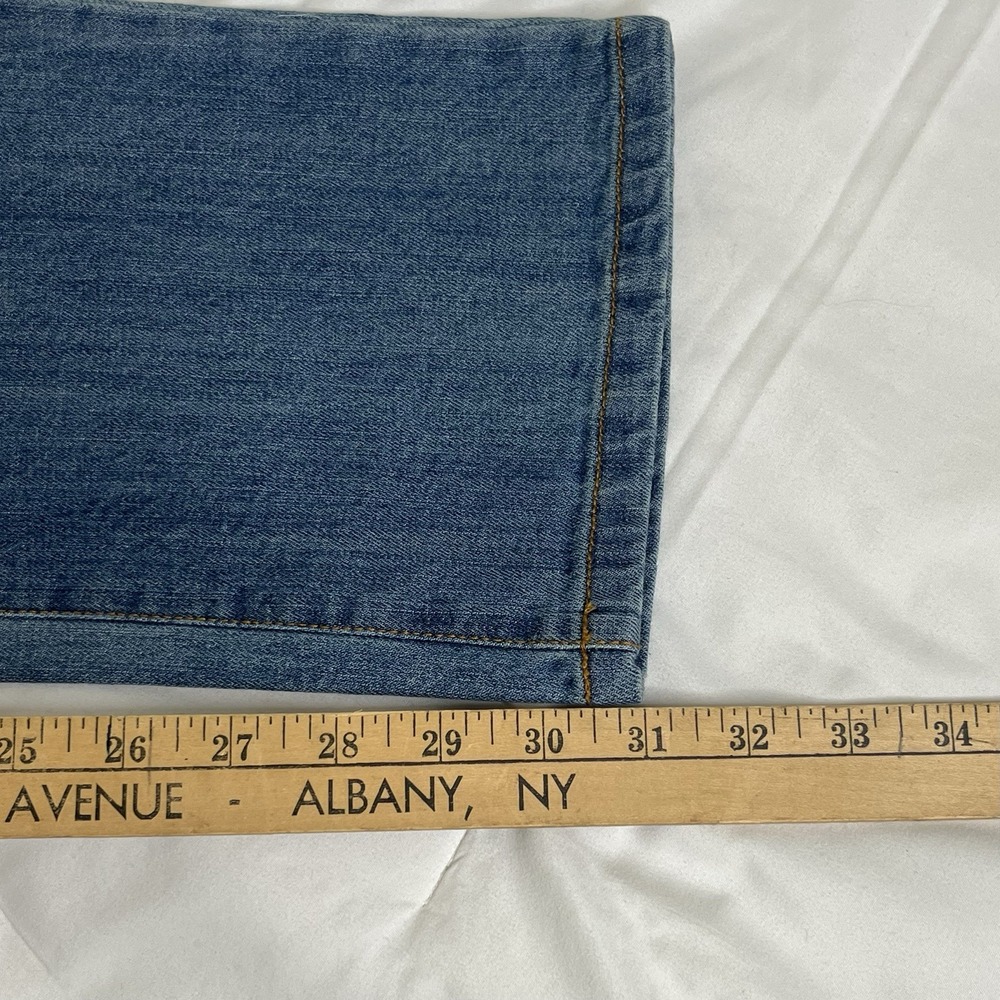 Natural Reflections Womens Bootcut Jeans Medium Wash Patch‎ Pockets Size 6 - Picture 4 of 12